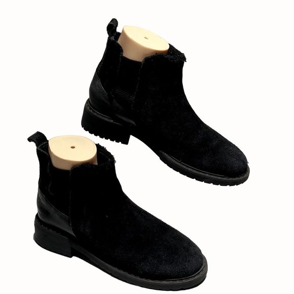 EMU‎ Australia Pioneer Teens Ankle Chelsea Boots Black Size K3 - Picture 4 of 13